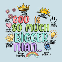 God Is Bigger Ladies Tee | Teevron