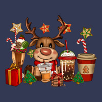 Reindeer Coffe Cups Christmas Heavyweight Hoodie | Teevron