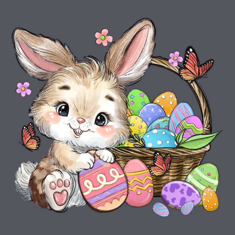 Easter Bunny Vintage Hoodie by MaliasSmallBusiness | Teevron