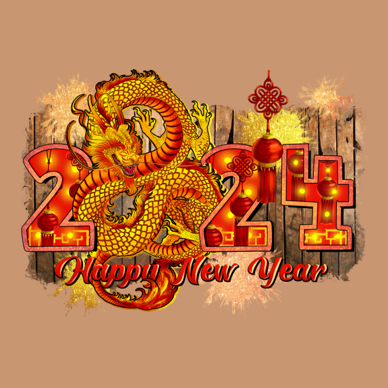 Year Of The Dragon Chinese New Year 2024 Heavyweight Hoodie by CowGirlArtShop | Teevron