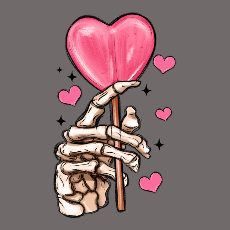 Skeleton Hand With Sugar Valentines Day Urban Heavy Tee by MaliasSmallBusiness | Teevron
