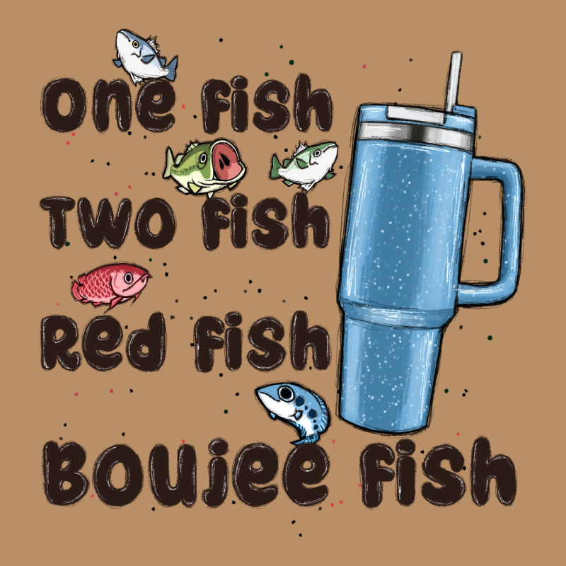 One Fish Two Fish Red Fish Boujee Fish Vintage Hoodie by MaliasSmallBusiness | Teevron