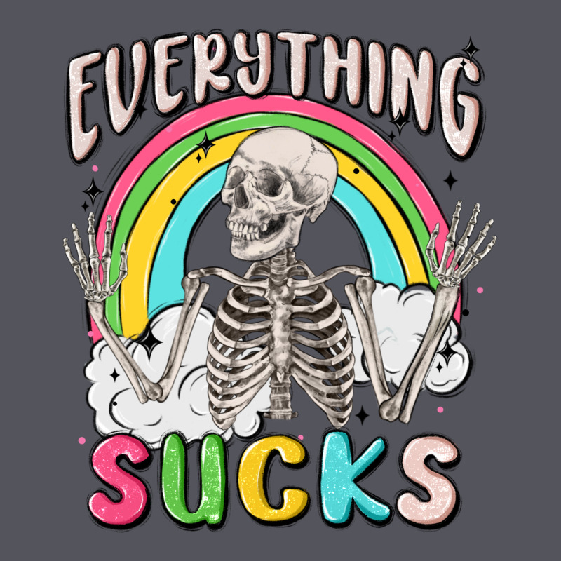 Everything Sucks Vintage Hoodie by MaliasSmallBusiness | Teevron