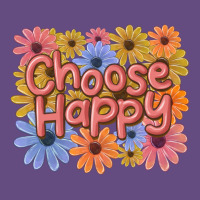 Choose Happy Vintage Hoodie | Teevron