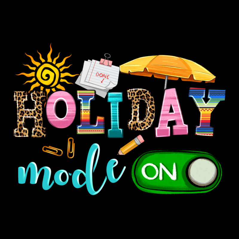 Holiday Mode On Ladies Tee by AdoDesignShop | Teevron