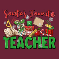 Santa's Favorite Teacher Long Sleeve Tee | Teevron