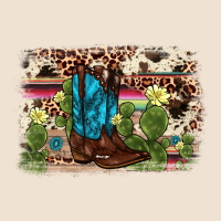 Cactus Boot Background Urban Heavy Tee | Teevron