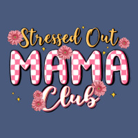 Stressed Out Mama Club Vintage Hoodie | Teevron