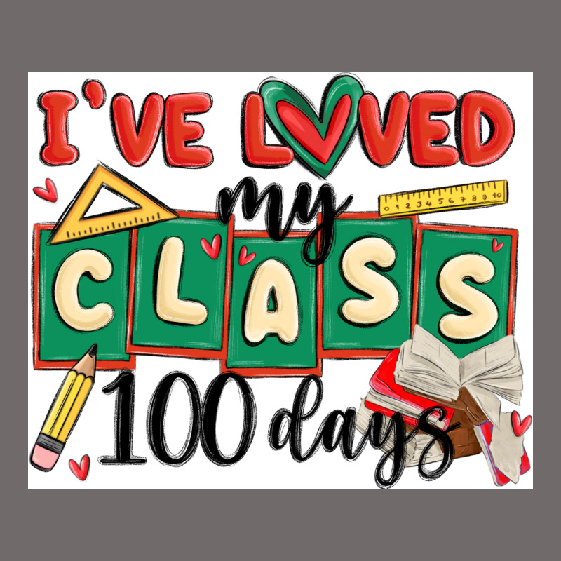 I've Loved My Class 100 Days Urban Heavy Tee by MaliasSmallBusiness | Teevron