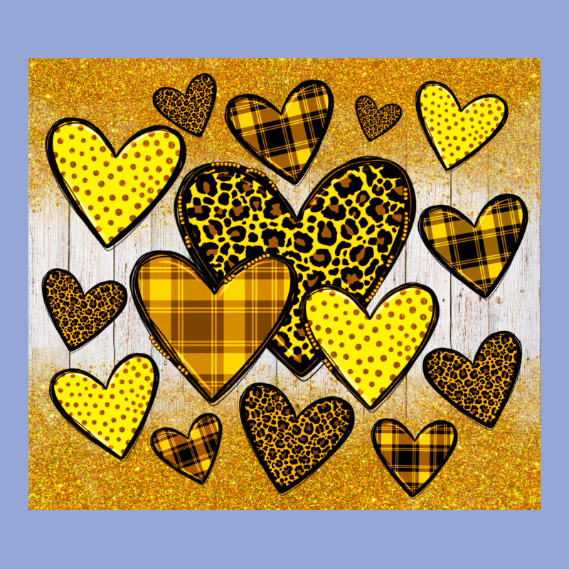 Yellow Hearts Classic Tee by JahusDesignShop | Teevron