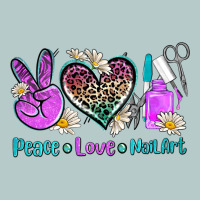 Peace Love Nail Art Heavy Core Tee | Teevron