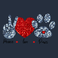 Peace Love Paws Zipper Hoodie | Teevron
