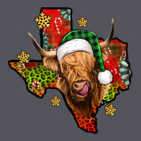 Christmas Texas Highland Cow Vintage Hoodie | Teevron