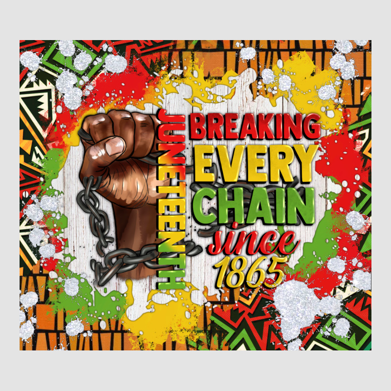 Juneteenth Breaking Every Chain Since 1865 Premium Sweatshirt by CowGirlArtShop | Teevron