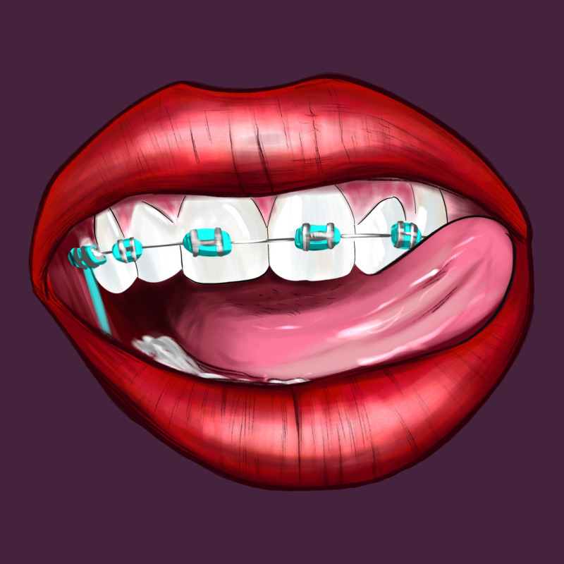 Lips Dental Braces Premium Tee by Artiststas | Teevron