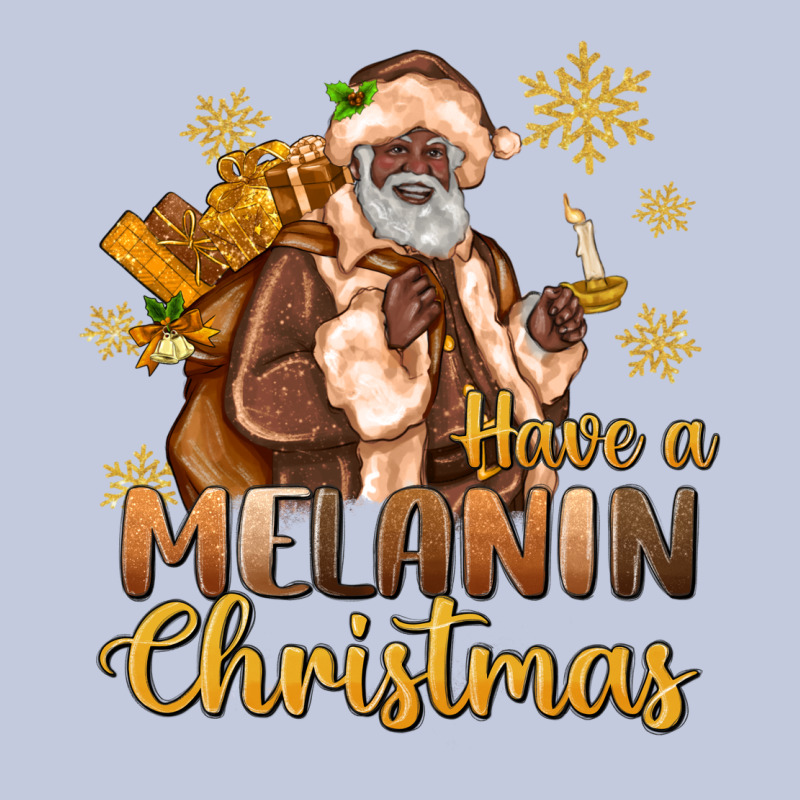 Have A Melanin Christmas Black Santa Long Sleeve Tee by MaliasSmallBusiness | Teevron