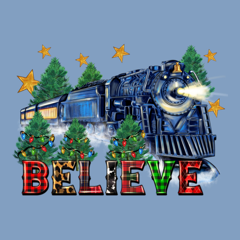 Believe Polar Express Christmas Trees Urban Hoodie by FaDigitalArtStudio | Teevron