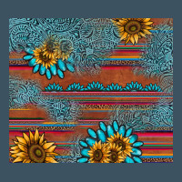 Sunflower Gemstone Serape Tumbler Urban Heavy Tee | Teevron