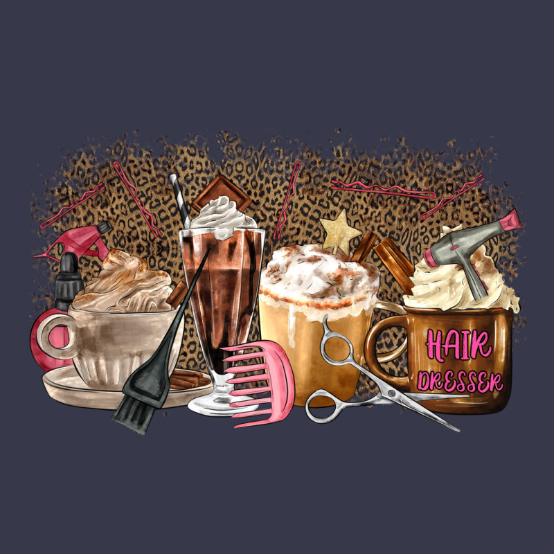 Hair Dresser Coffee Cups Long Sleeve Tee by MaliasSmallBusiness | Teevron