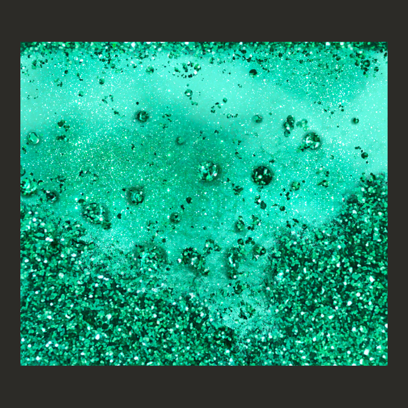 Green Glitter Heavy Core Tee by JahusDesignShop | Teevron