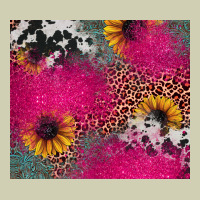 Pink Glitter Leopard Cowhide Heavy Core Tee | Teevron