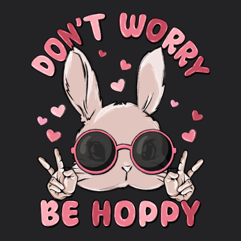 Don't Worry Be Hoppy Vintage Tee by MaliasSmallBusiness | Teevron