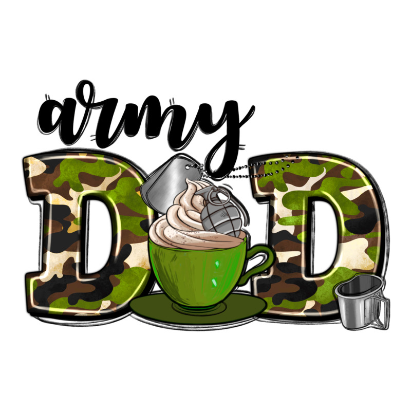 Army Dad Ladies Tee by AdoDesignShop | Teevron