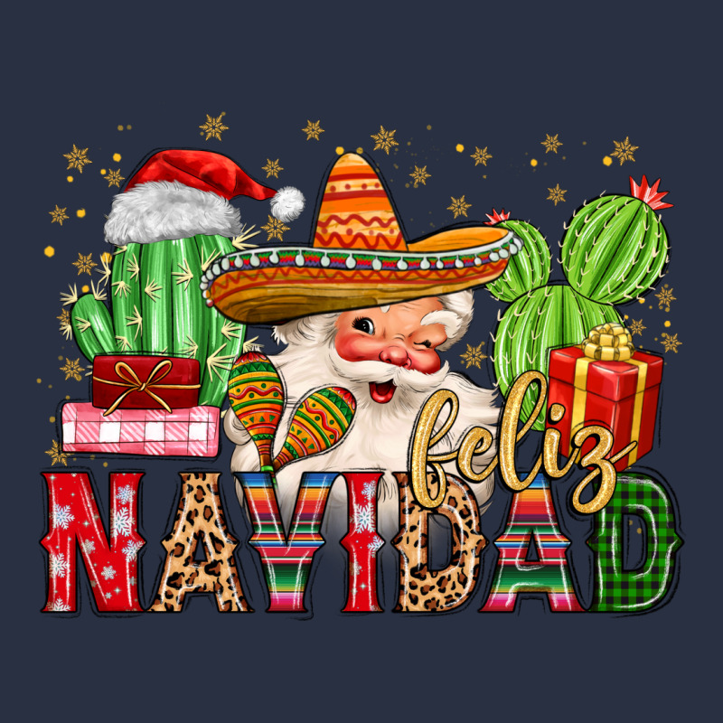 Feliz Navidad Santa Heavyweight Sweatshirt by MaliasSmallBusiness | Teevron