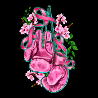 Cancer Boxing Gloves With Ribbon Heavy Core Tee | Teevron