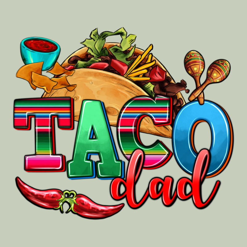 Taco Dad Ladies Tee by AdoDesignShop | Teevron