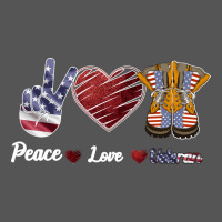 Peace Love Veteran Zipper Hoodie | Teevron