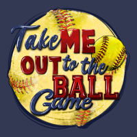 Take Me Out To The Ball Game Softball Heavyweight Hoodie | Teevron
