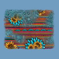 Sunflower Gemstone Serape Background Urban Heavy Tee | Teevron