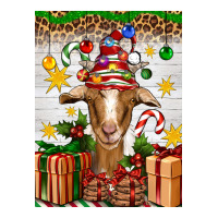 christmas goat air freshener | Teevron