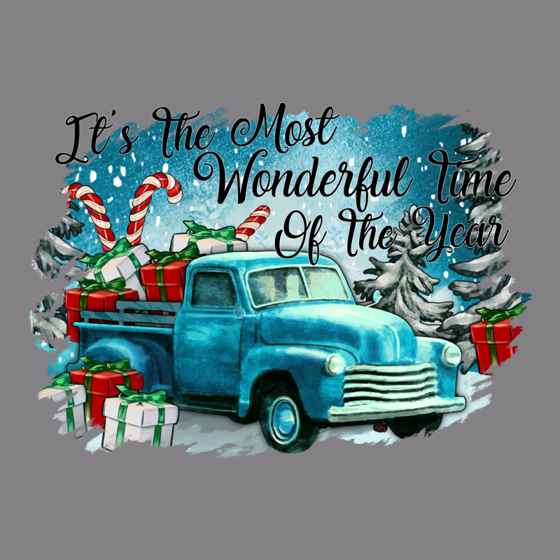 Its The Wonderful Time Of The Year Truck Heavyweight Hoodie by CowGirlArtShop | Teevron