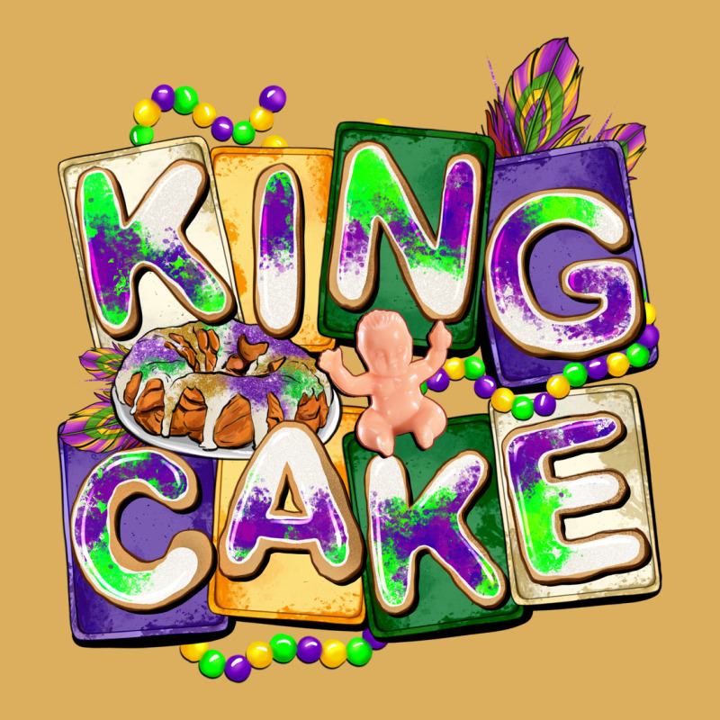 King Cake Mardi Gras Premium Hoodie by CowGirlArtShop | Teevron