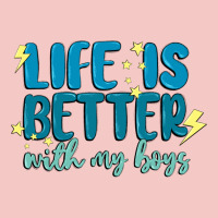 Life Is Better With My Boys Urban Heavy Tee | Teevron