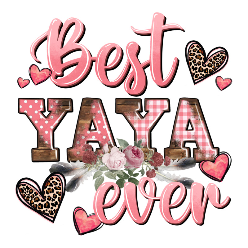 Best Yaya Ever Mother's Day Heavyweight Hoodie by CowGirlArtShop | Teevron