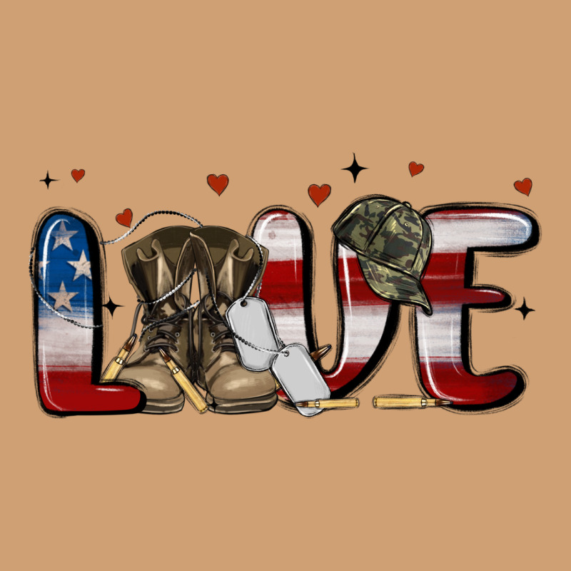 Love Army Vintage Tee by MaliasSmallBusiness | Teevron