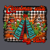 Christmas With My Tribe Vintage Hoodie | Teevron