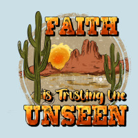 Faith Is Trusting The Unseen Ladies Tee | Teevron