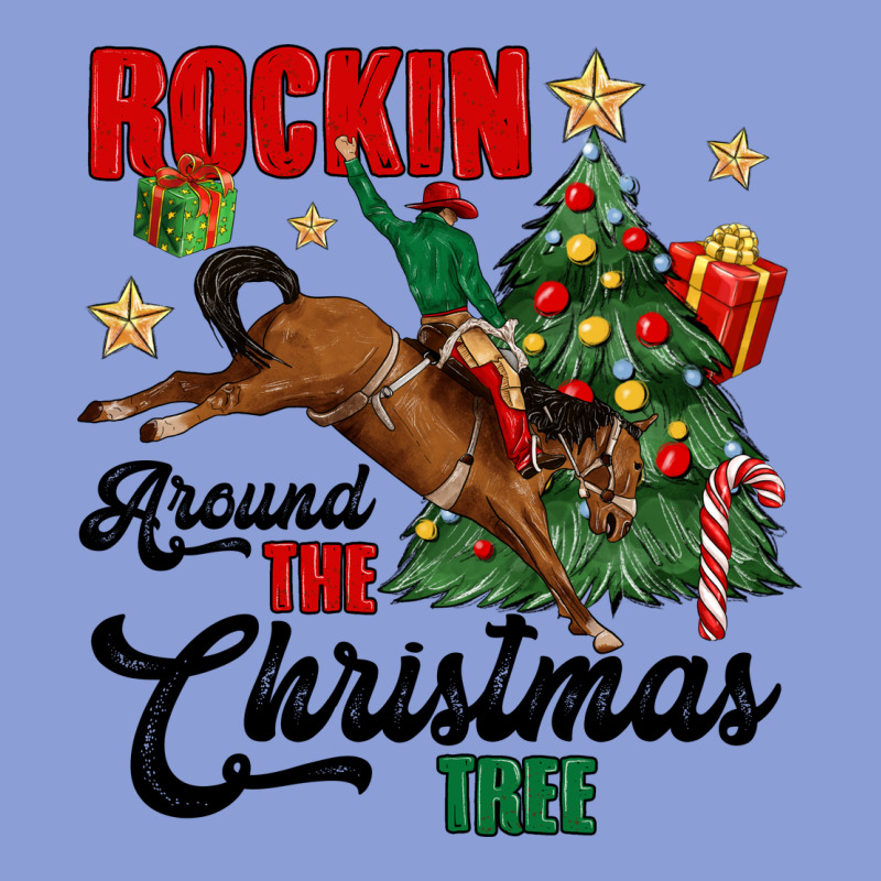 Rockin Around The Christmas Tree Long Sleeve Tee by MaliasSmallBusiness | Teevron