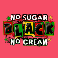 No Sugar No Cream Black Premium Sweatshirt | Teevron