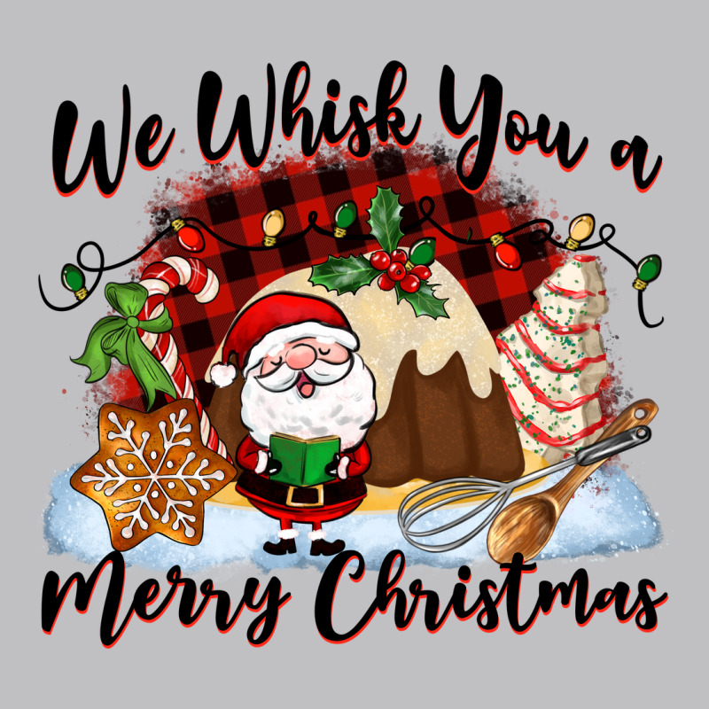 We Whisk You A Merry Christmas Long Sleeve Tee by NancyCooperArtShop | Teevron