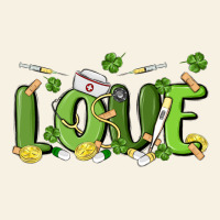 St Patricks Love Nurse Vintage Tee | Teevron