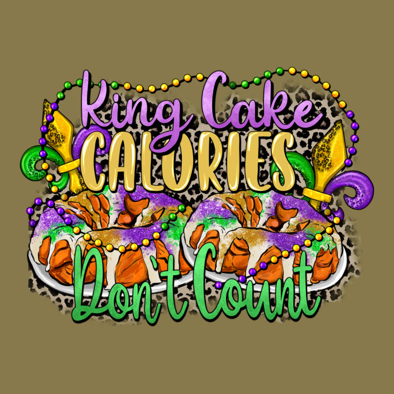 King Cake Calories Dont Count Premium Hoodie by CowGirlArtShop | Teevron