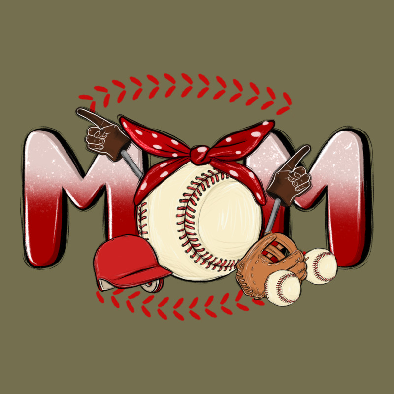 Baseball Mom Vintage Hoodie by MaliasSmallBusiness | Teevron