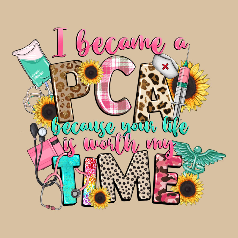 I Became A Cna Because Your Life Is Worth My Time Heavyweight Hoodie by CowGirlArtShop | Teevron