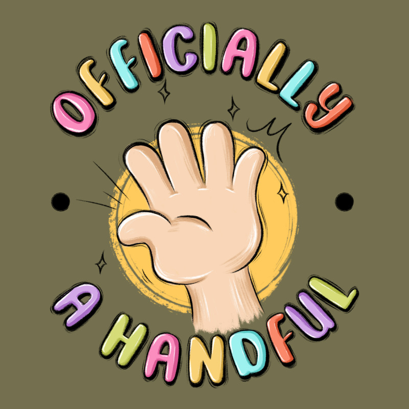 Officially A Handful Vintage Hoodie by MaliasSmallBusiness | Teevron
