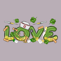 St Patricks Love Nurse Vintage Tee | Teevron
